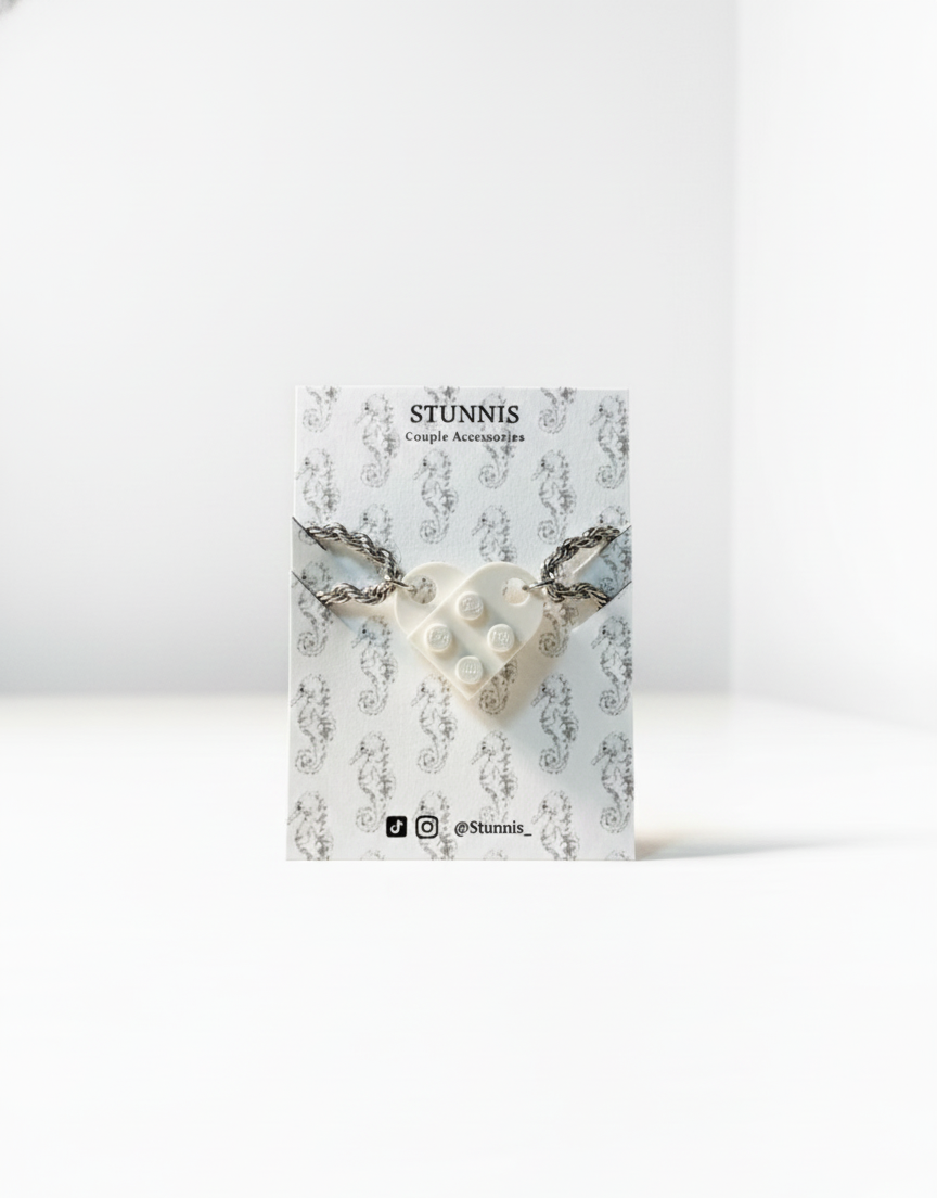 Connected Hearts - Couple Necklace